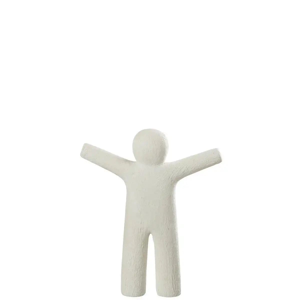 Figur P'tit Maurice Polyresin Weiß Skulptur Männer - HomeDesign Knaus