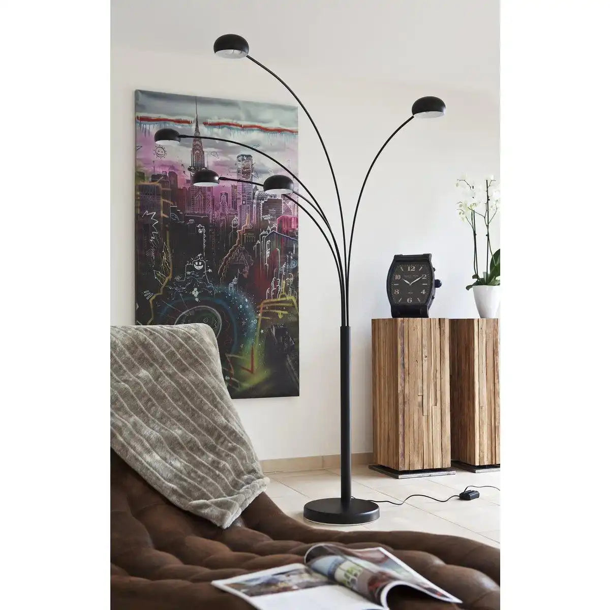 Five Fingers 205 cm schwarz - HomeDesign Knaus