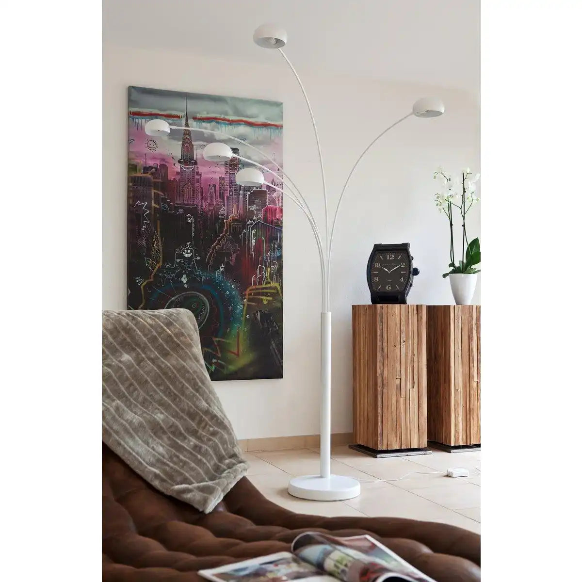 Five Fingers 205 cm weiß - HomeDesign Knaus