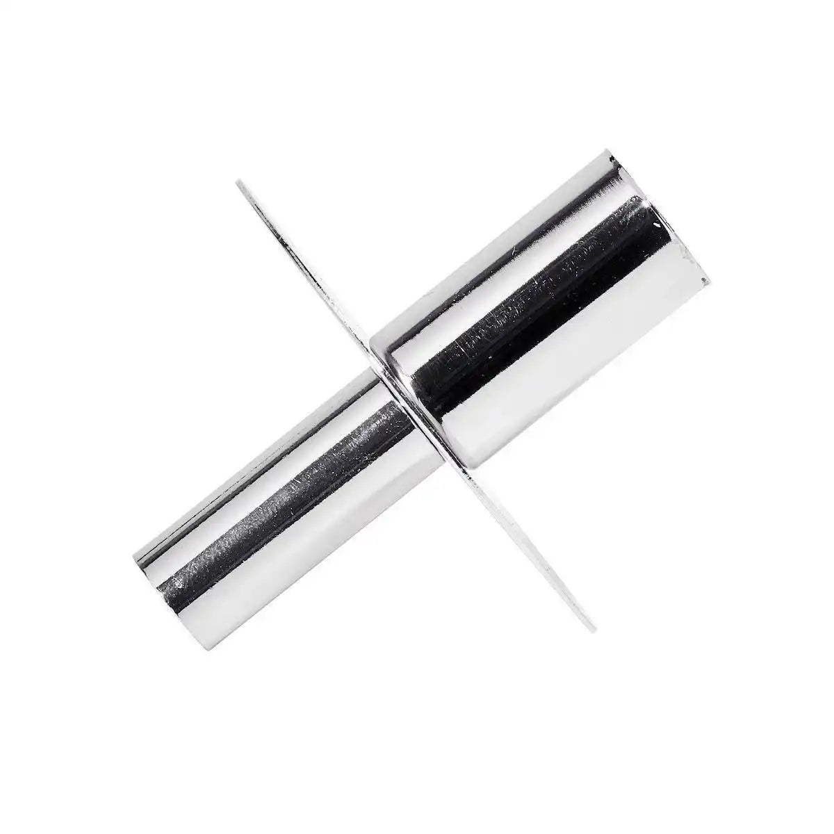 Flaschenaufsatz Kerzenhalter, Edelstahl glänzend vernickelt, Höhe 8 cm - HomeDesign Knaus