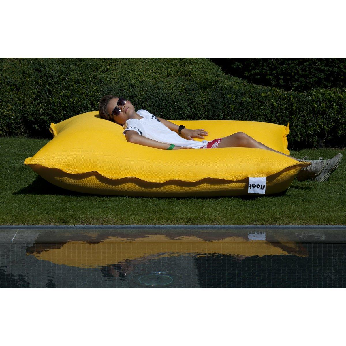 FLOAT BEAN BAG SCHWIMMBAD - gelb - HomeDesign Knaus