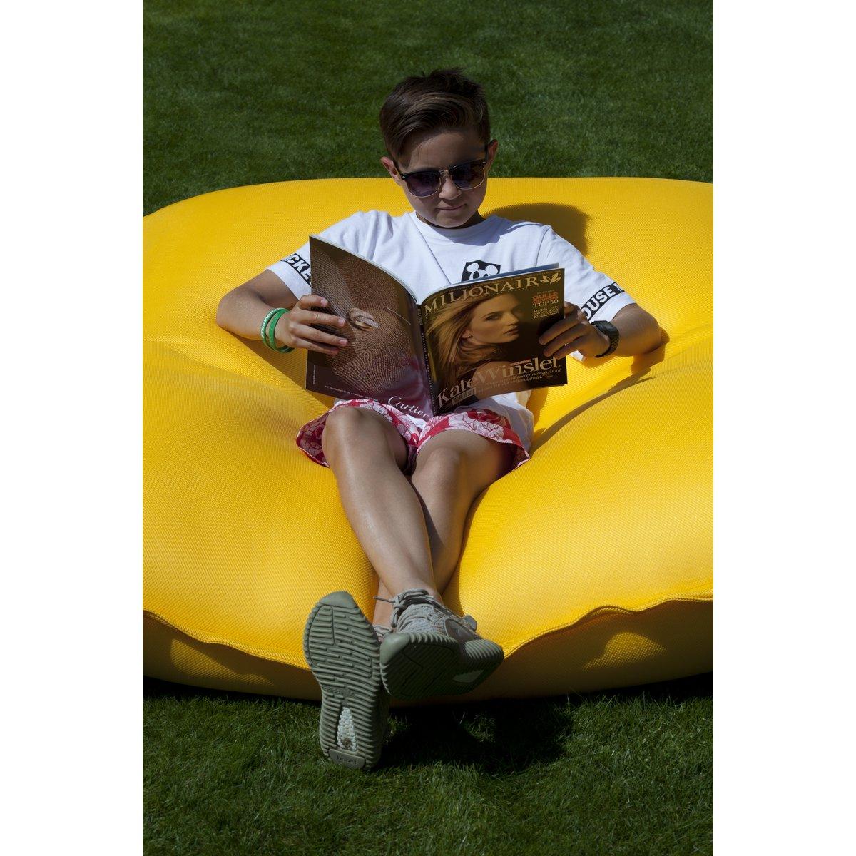 FLOAT BEAN BAG SCHWIMMBAD - gelb - HomeDesign Knaus