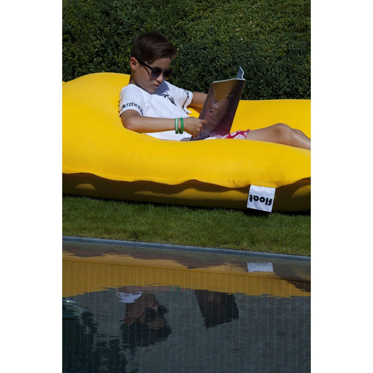 FLOAT BEAN BAG SCHWIMMBAD - gelb - HomeDesign Knaus