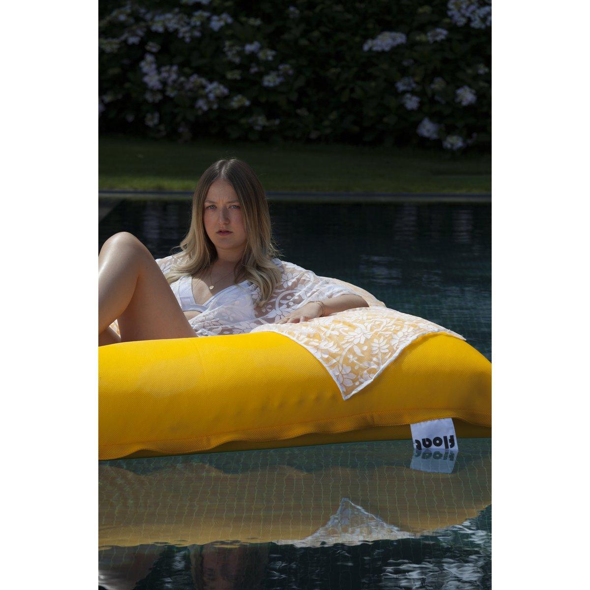 FLOAT BEAN BAG SCHWIMMBAD - gelb - HomeDesign Knaus