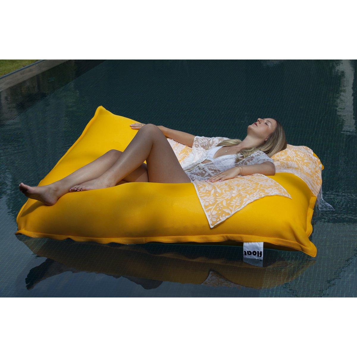 FLOAT BEAN BAG SCHWIMMBAD - gelb - HomeDesign Knaus