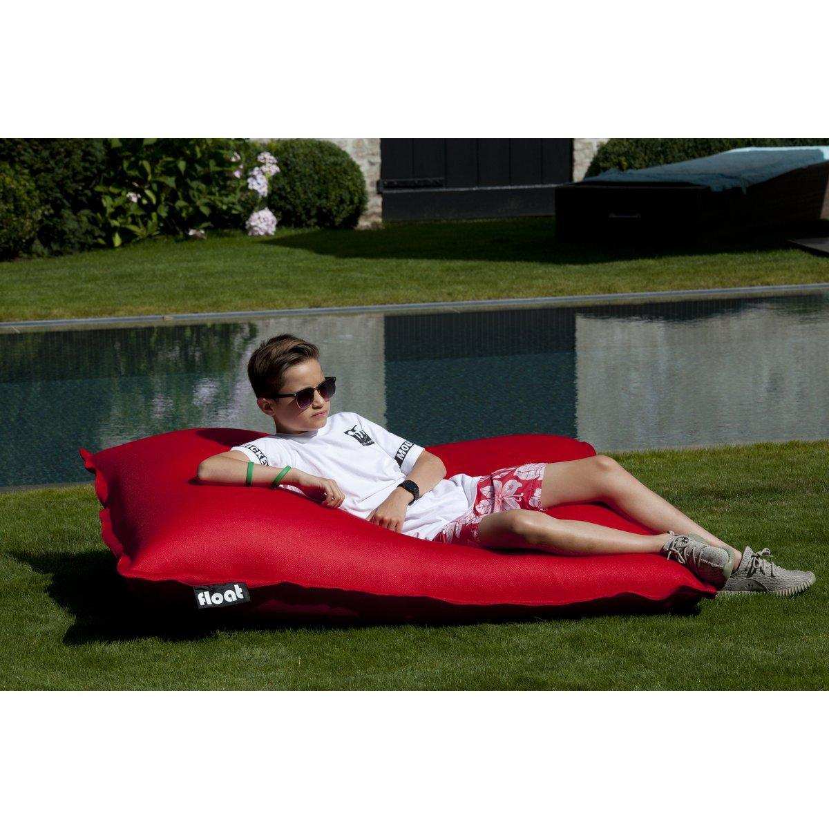 FLOAT BEANBAG SWIMMINGPOOL - rouge - HomeDesign Knaus
