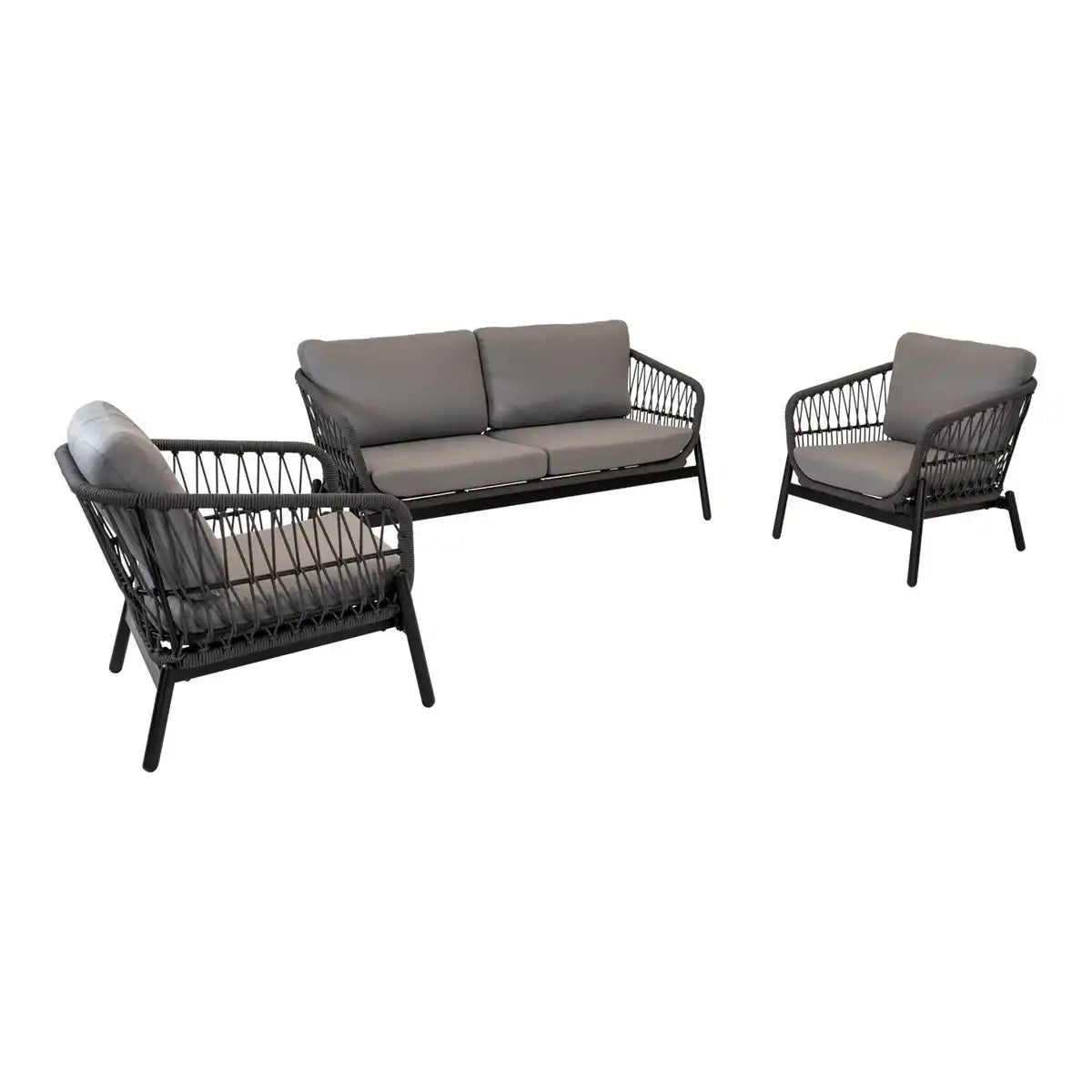 Garten Lounge-Set Gartenmöbel Zavi Stone - HomeDesign Knaus