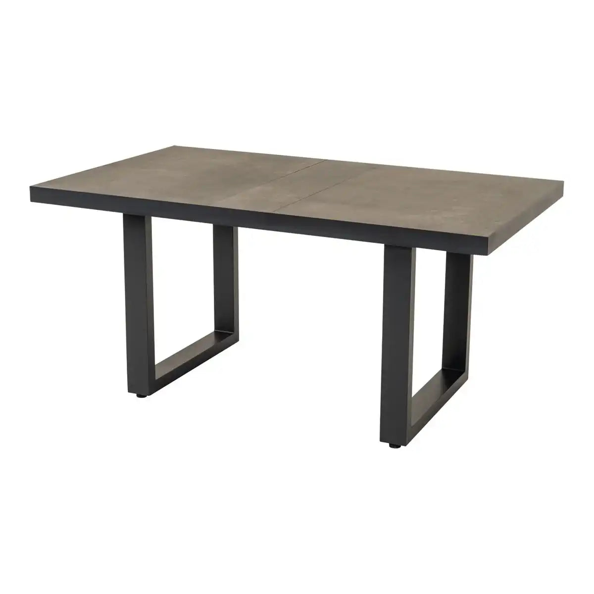 Gartentisch Lounge Tisch hoch Murcia Negro 140x85cm - HomeDesign Knaus