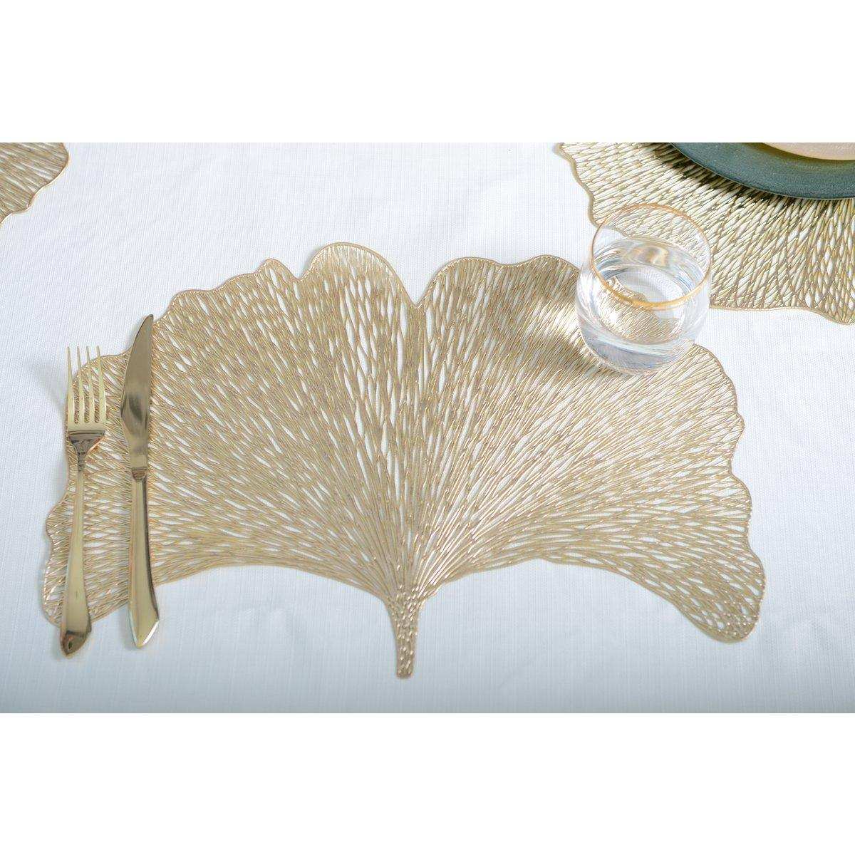 GINKGO GOLD PLATTENABDECKUNG 44X30 CM - HomeDesign Knaus
