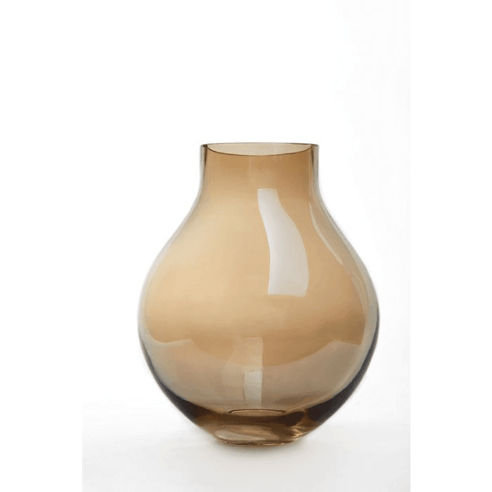 Glasvase in Kolbenform Envie Handgefertigt Luxusvase Blumenvase - HomeDesign Knaus