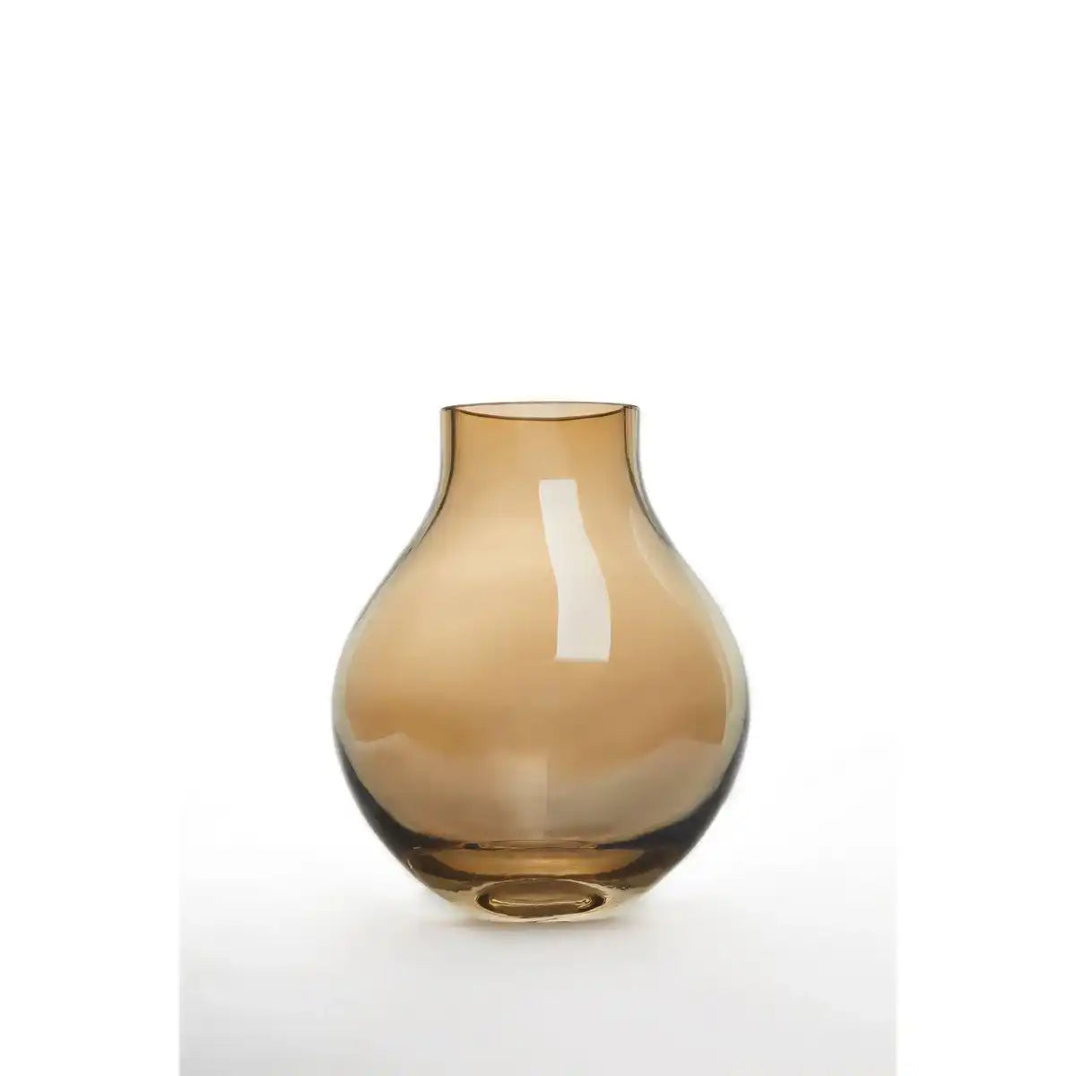 Glasvase in Kolbenform Envie Handgefertigt Luxusvase Blumenvase - HomeDesign Knaus