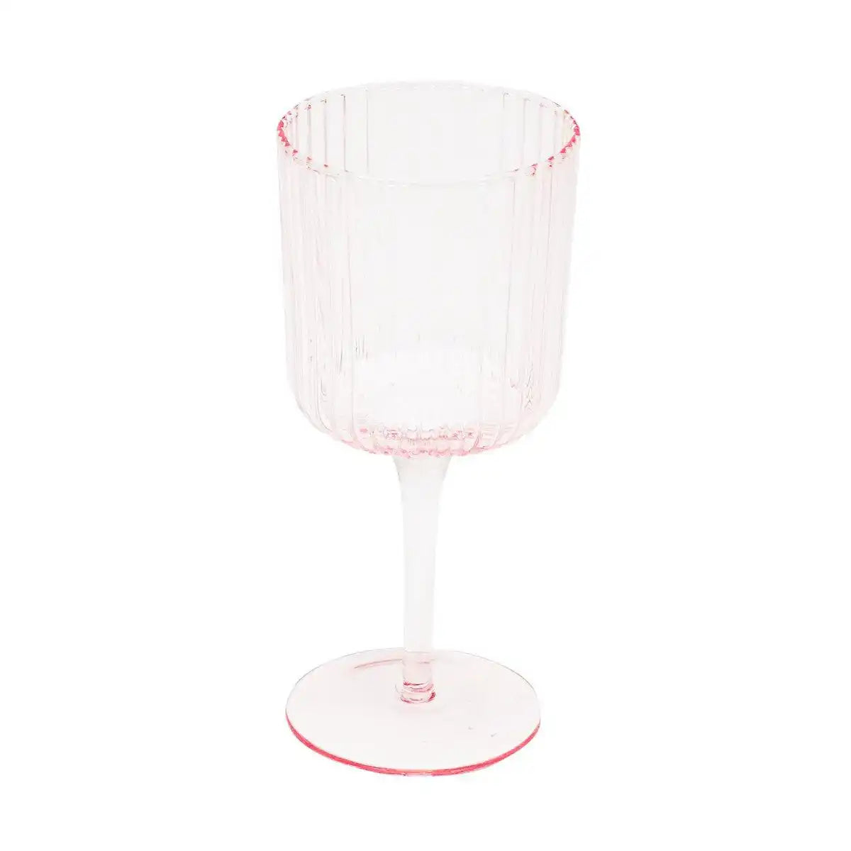 Glaswaren - Weinglas - Rosa - 2er-Set - 8x8x17,5cm - HomeDesign Knaus