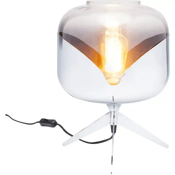Goblet Stahl Tischleuchte Golden Messing Retro Style 40 Watt - HomeDesign Knaus