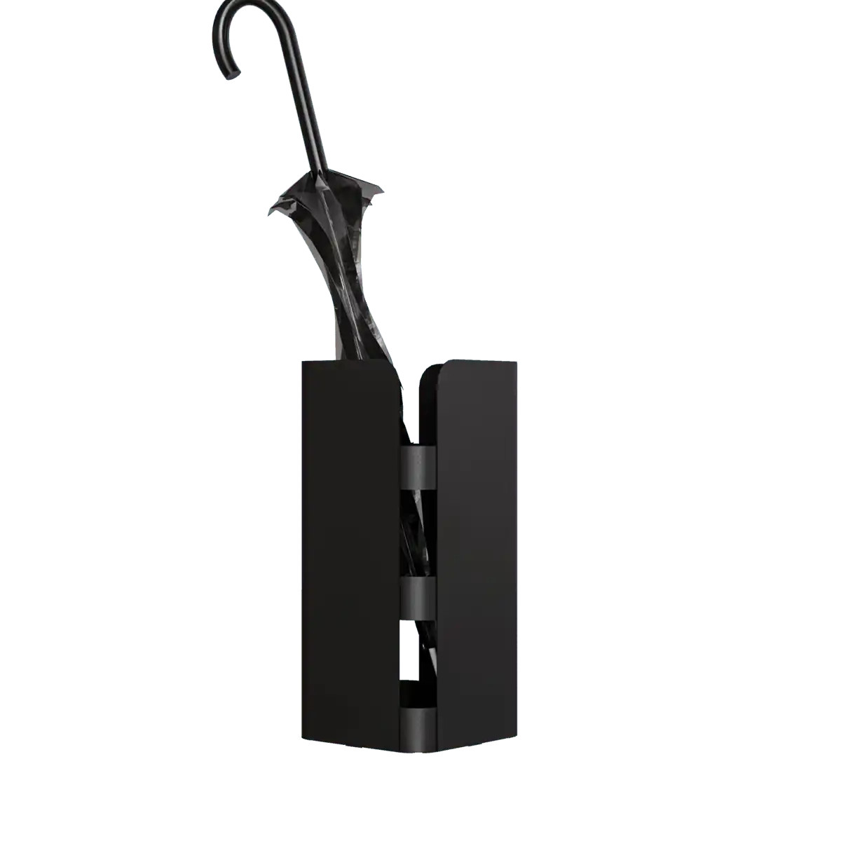 Gorillz Curvy – Schirmständer Schirmhalter – Schwarz - HomeDesign Knaus