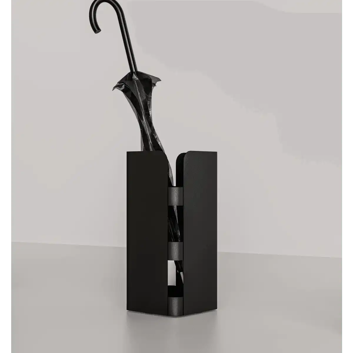 Gorillz Curvy – Schirmständer Schirmhalter – Schwarz - HomeDesign Knaus