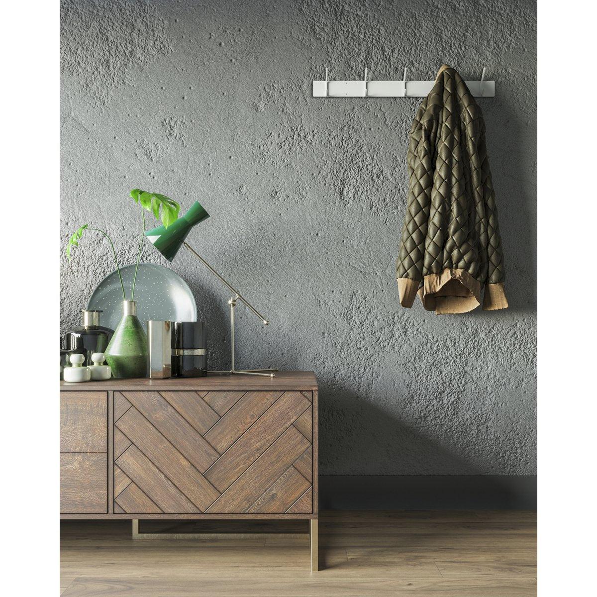 Gorillz Mystic Five - Industrial - Wandgarderobe - Wandgarderobe - Weiß - HomeDesign Knaus