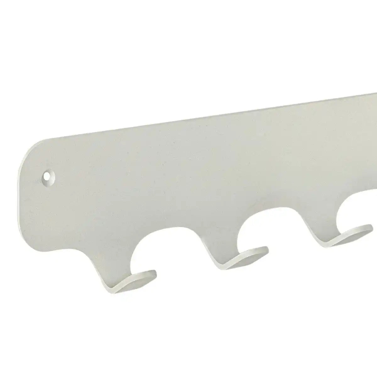 Gorillz Rounded Seven – Wandgarderobe – 7 Garderobenhaken – Grau - HomeDesign Knaus