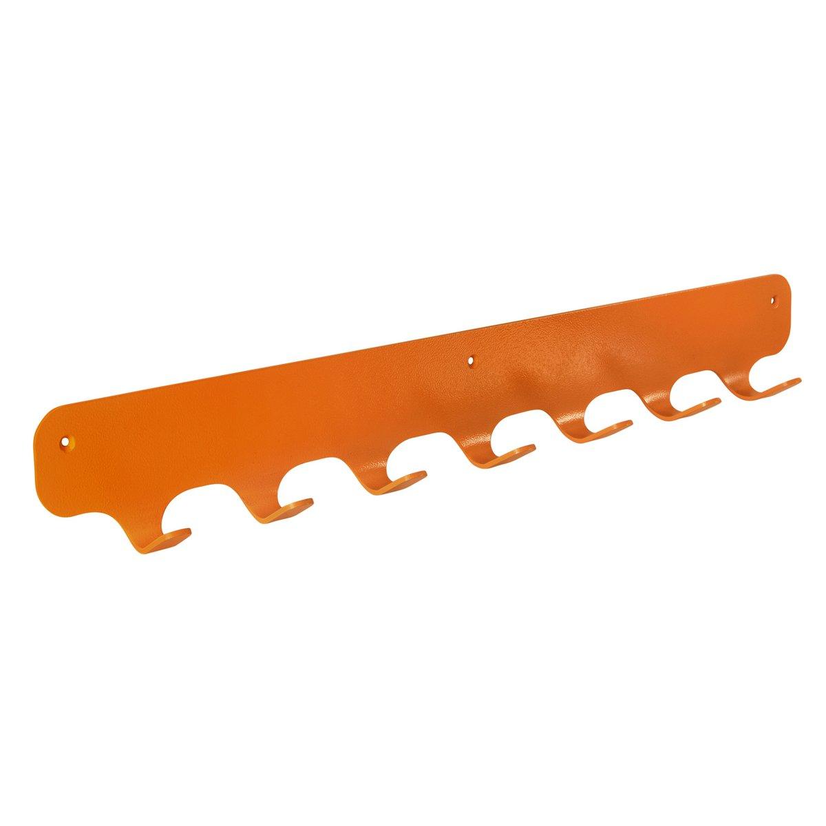 Gorillz Rounded Seven – Wandgarderobe – 7 Garderobenhaken – Orange - HomeDesign Knaus