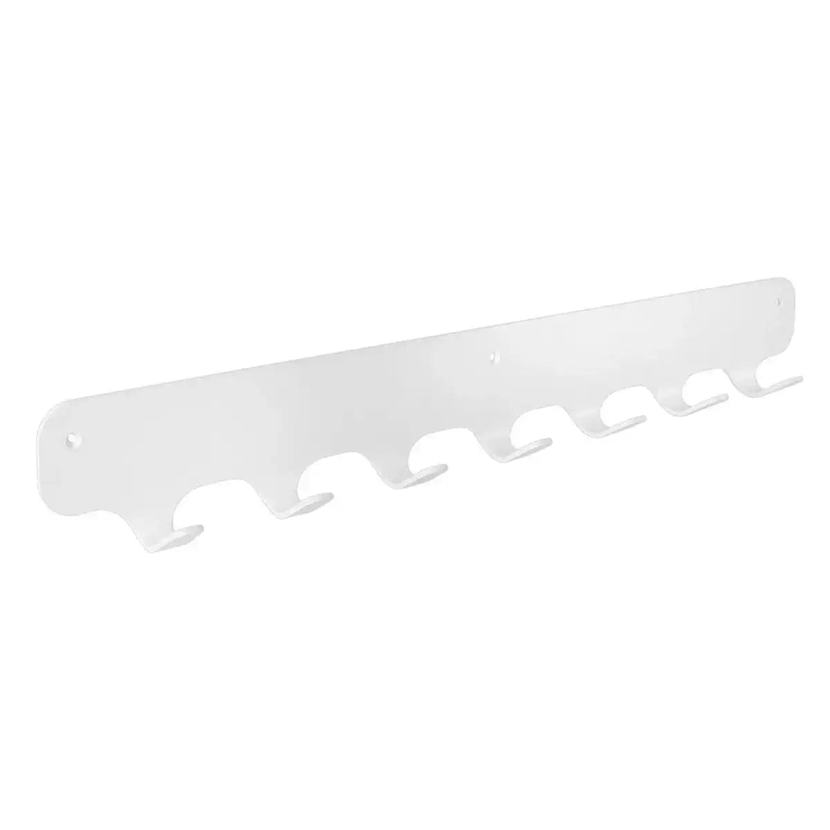 Gorillz Rounded Seven – Wandgarderobe – 7 Garderobenhaken – Weiß - HomeDesign Knaus