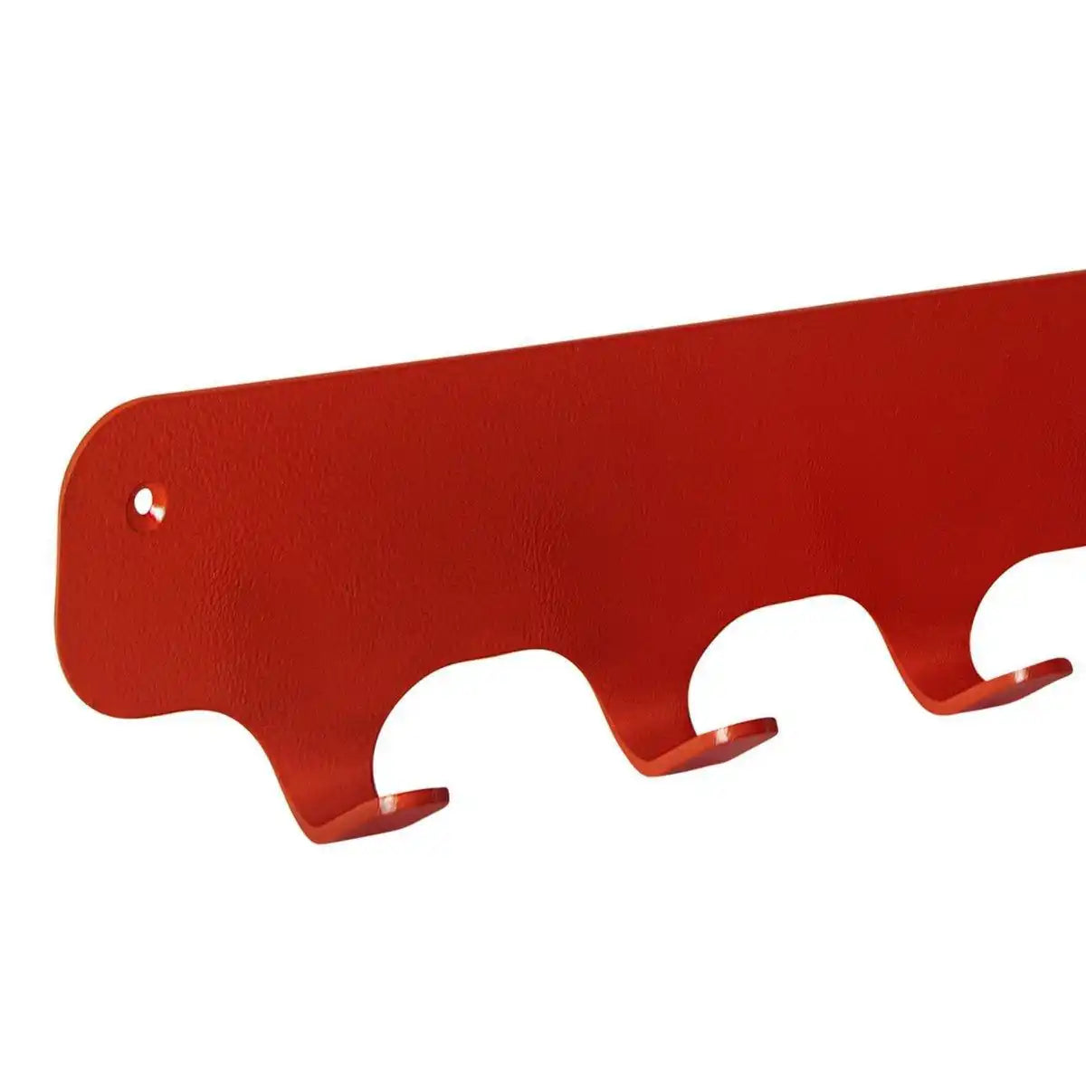 Gorillz Rounded Seven – Wandgarderobe – 7 Kleiderhaken – Rot - HomeDesign Knaus