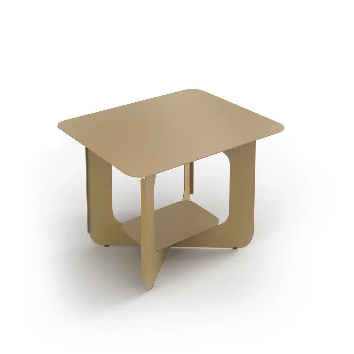 Grado - Beistelltisch - Gold - HomeDesign Knaus