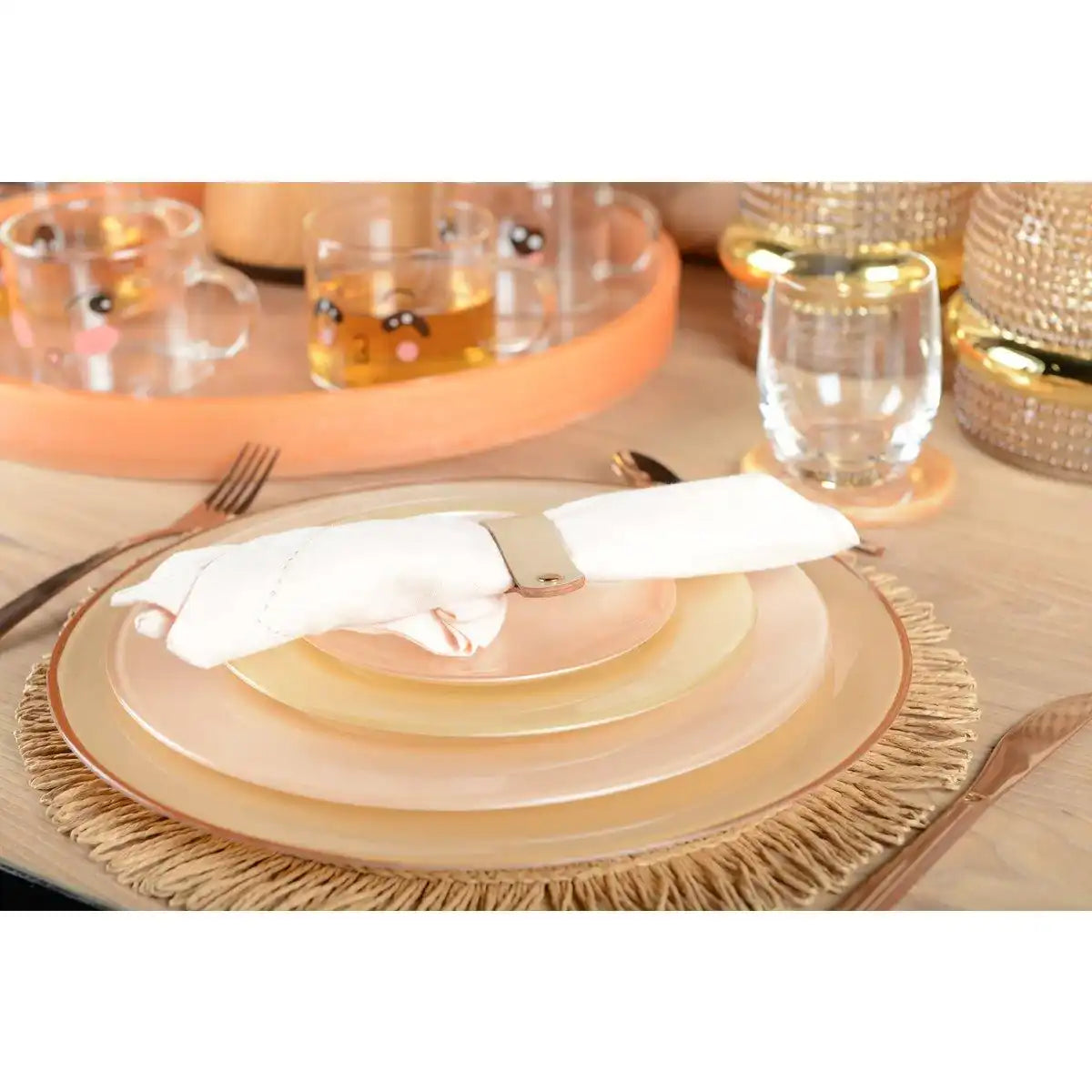Handtuchrunden in Kunstleder - Los 4 - HomeDesign Knaus