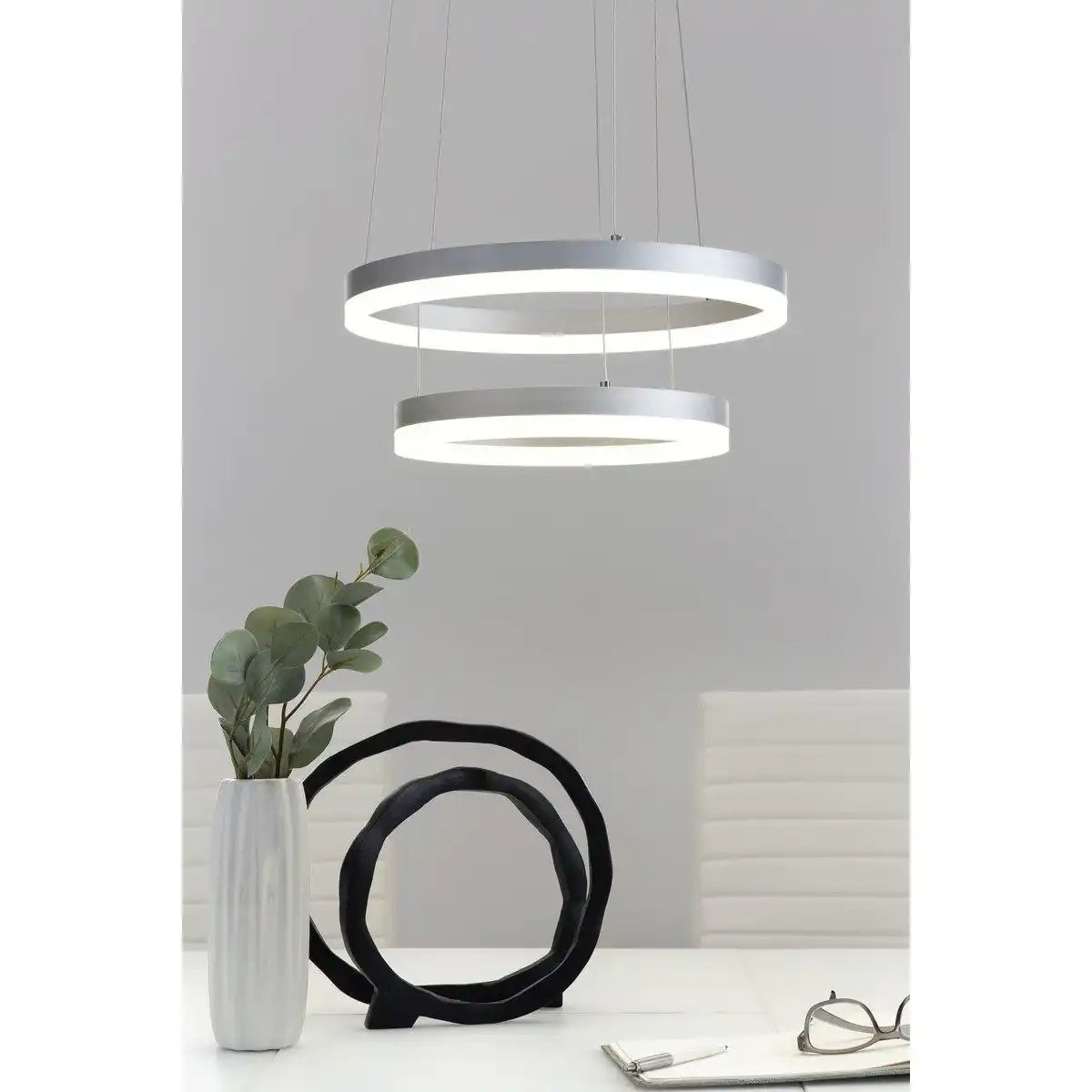 Hängelampe rund Ø 38 cm - HomeDesign Knaus