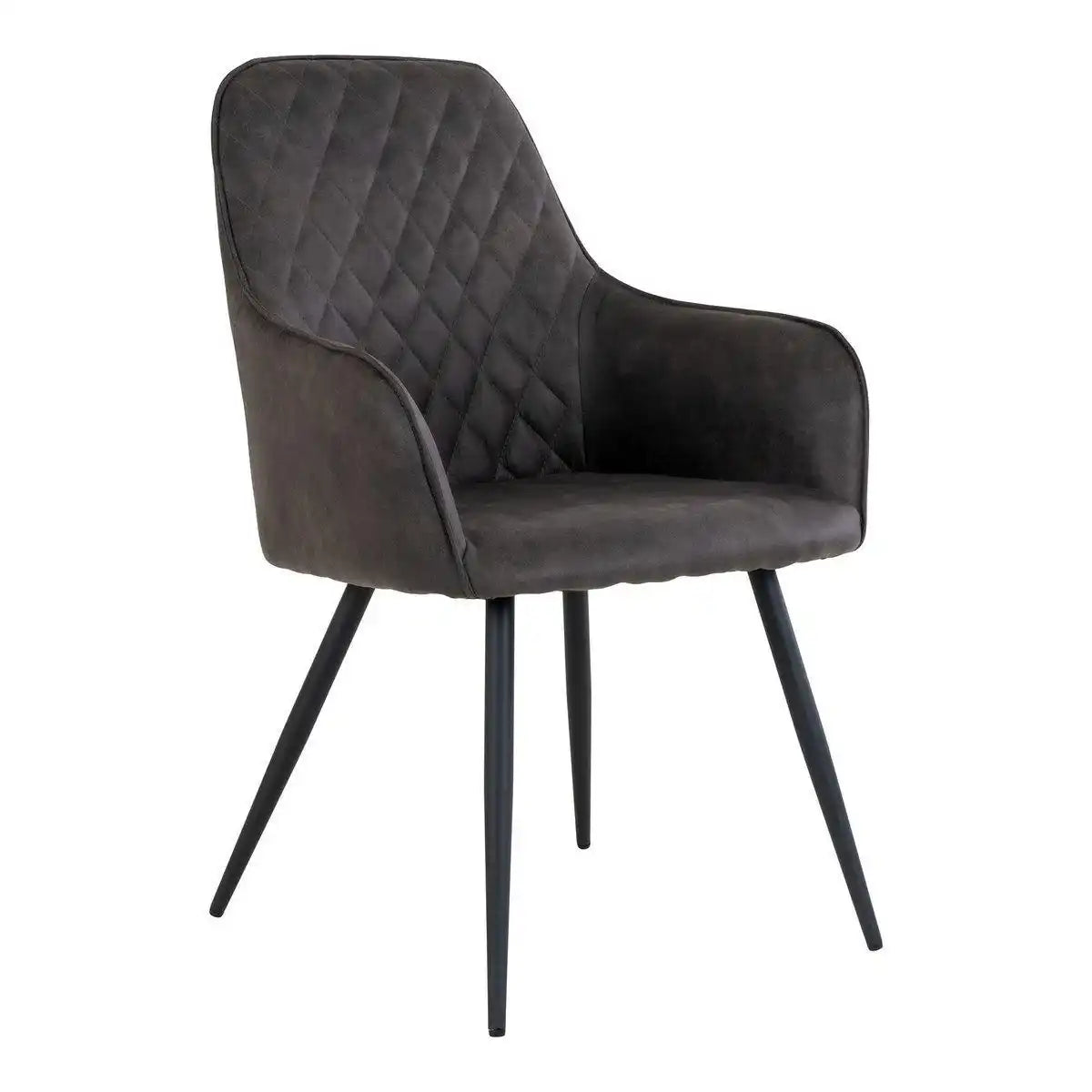 Harbo Esszimmerstuhl – Grau – 2er-Set - HomeDesign Knaus