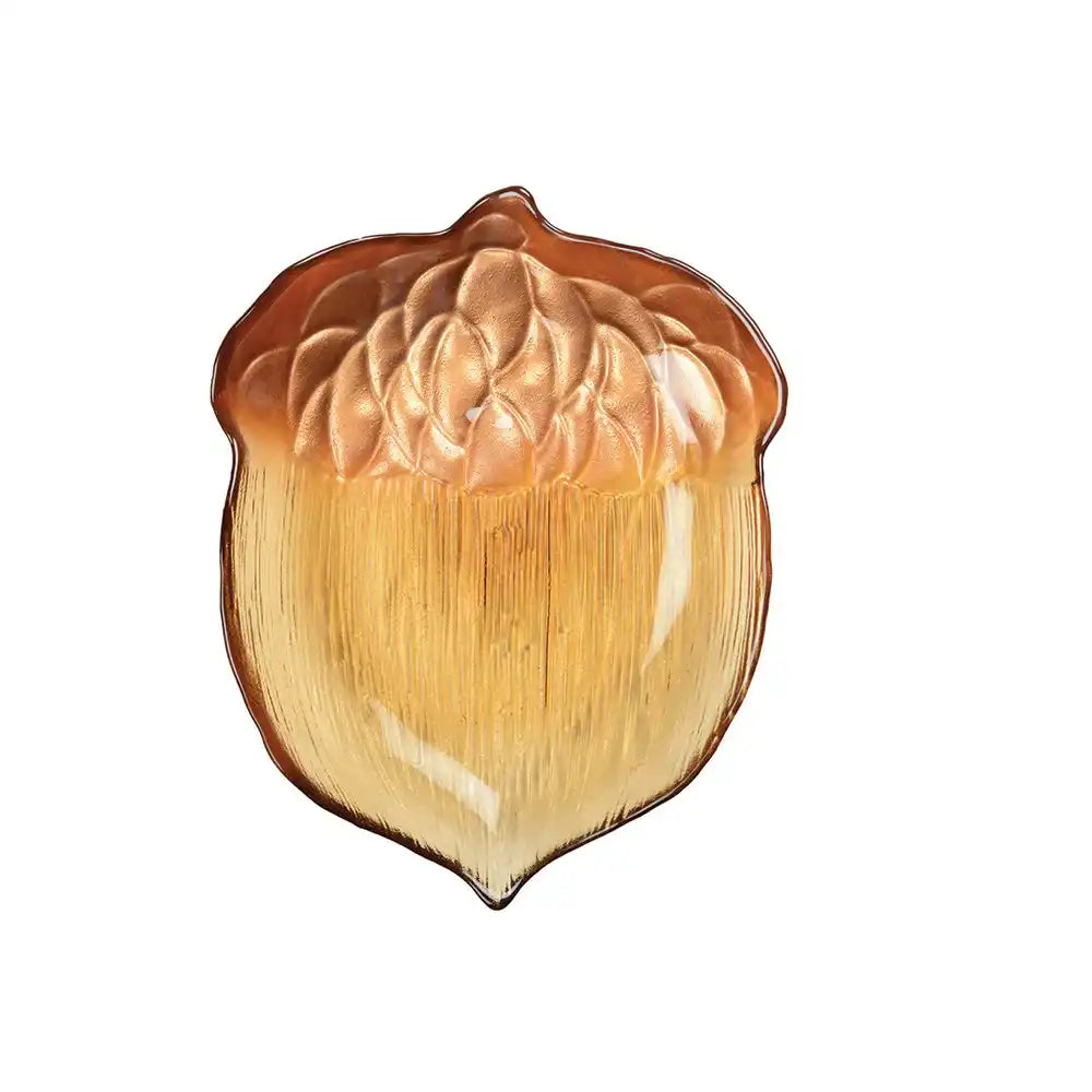 HASELNUSSBECHER GROSSES MODELL BERNSTEINFARBE 19X24,5X4CM - HomeDesign Knaus