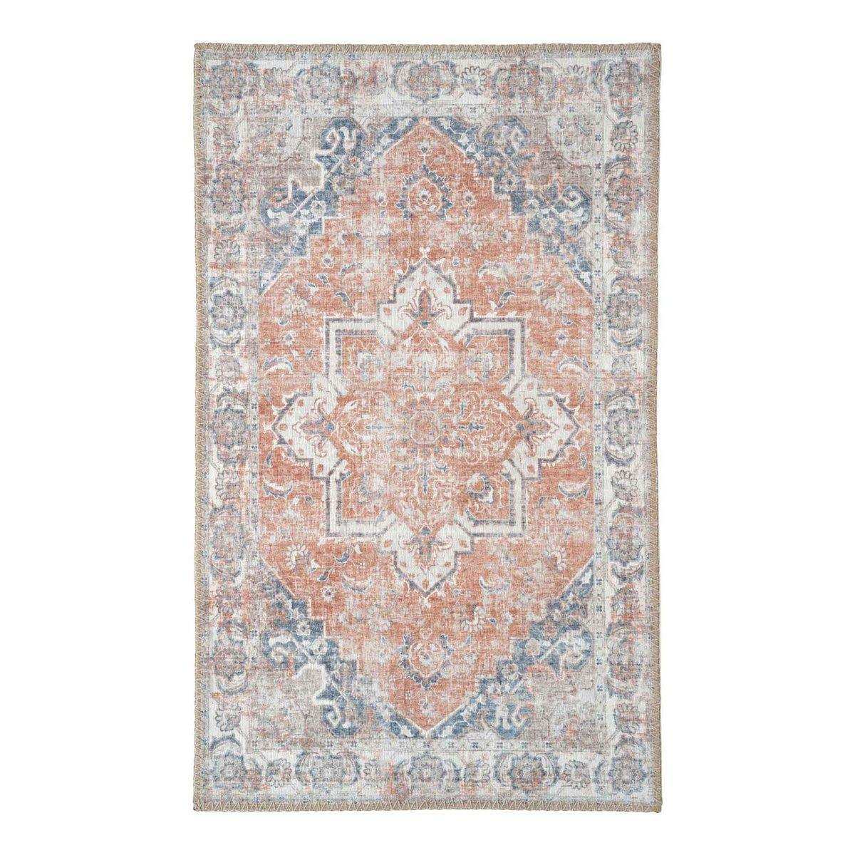 Havana Fußmatte – Orange und Blau, 50 x 80 cm - HomeDesign Knaus