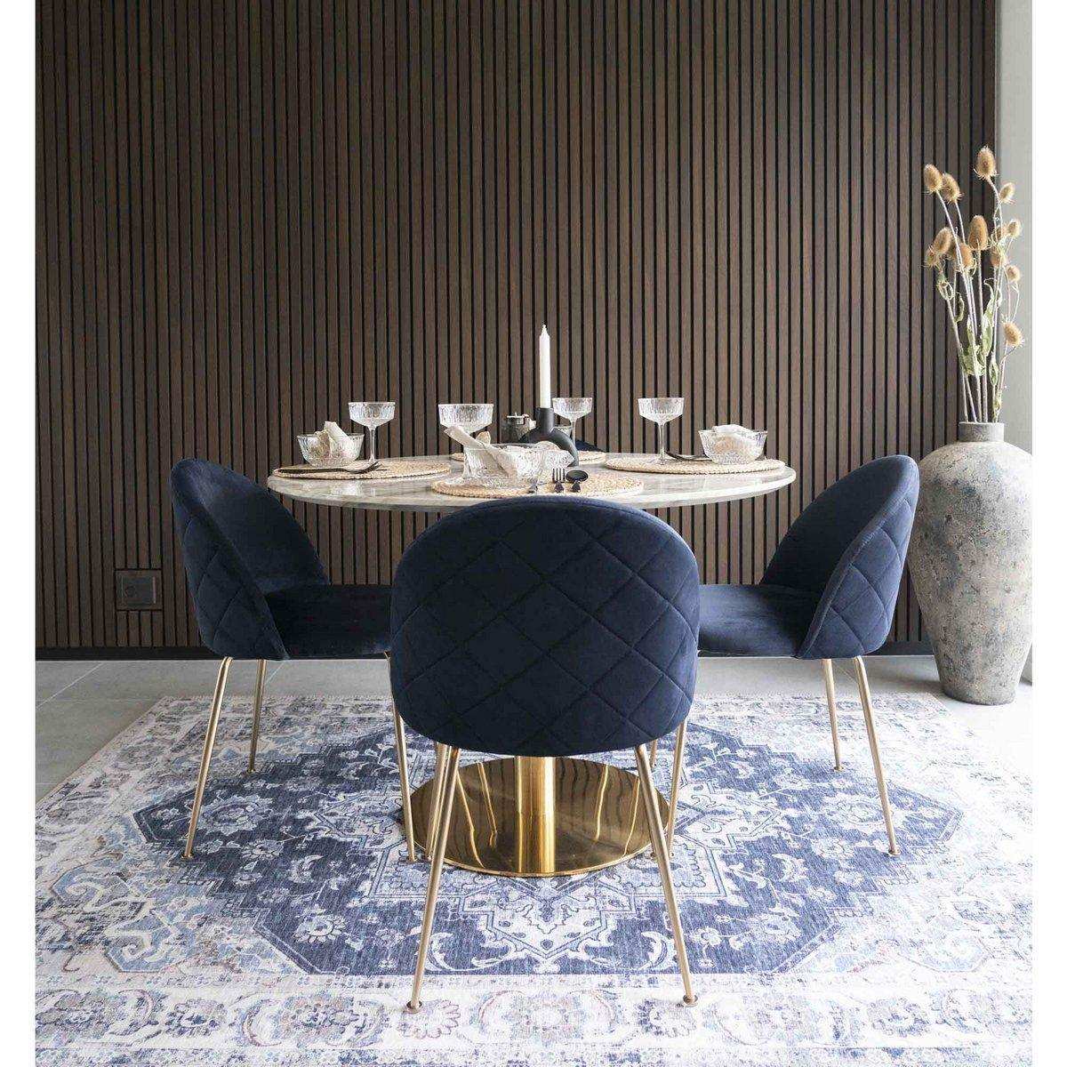 Havanna-Teppich – Blau - HomeDesign Knaus