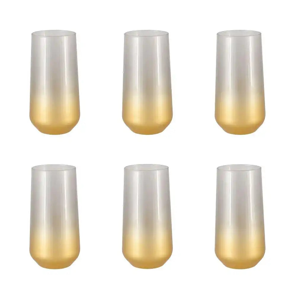 HOCH DEGRADE GLOW SMOKE WASSERGLÄSER – 6ER SET - HomeDesign Knaus