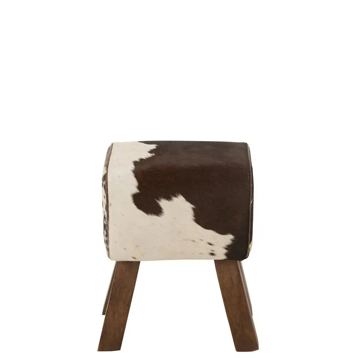 Hocker Kuh Mangoholz Fell Sitzhocker - HomeDesign Knaus
