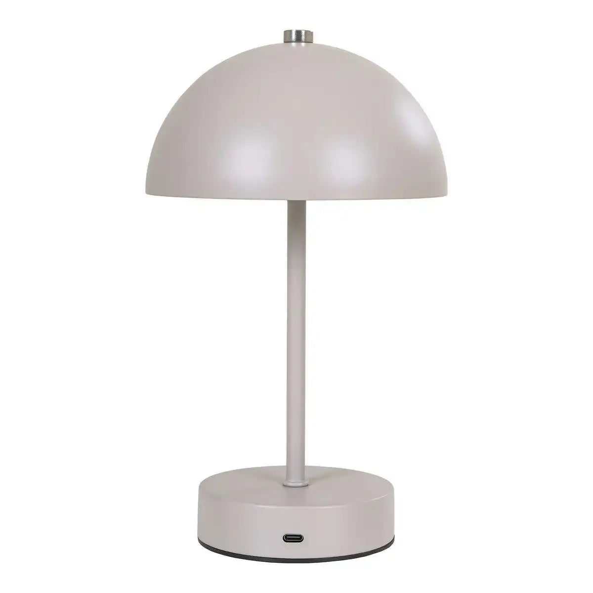 Holt LED-Tischlampe – Sand, Metall, wiederaufladbar - HomeDesign Knaus