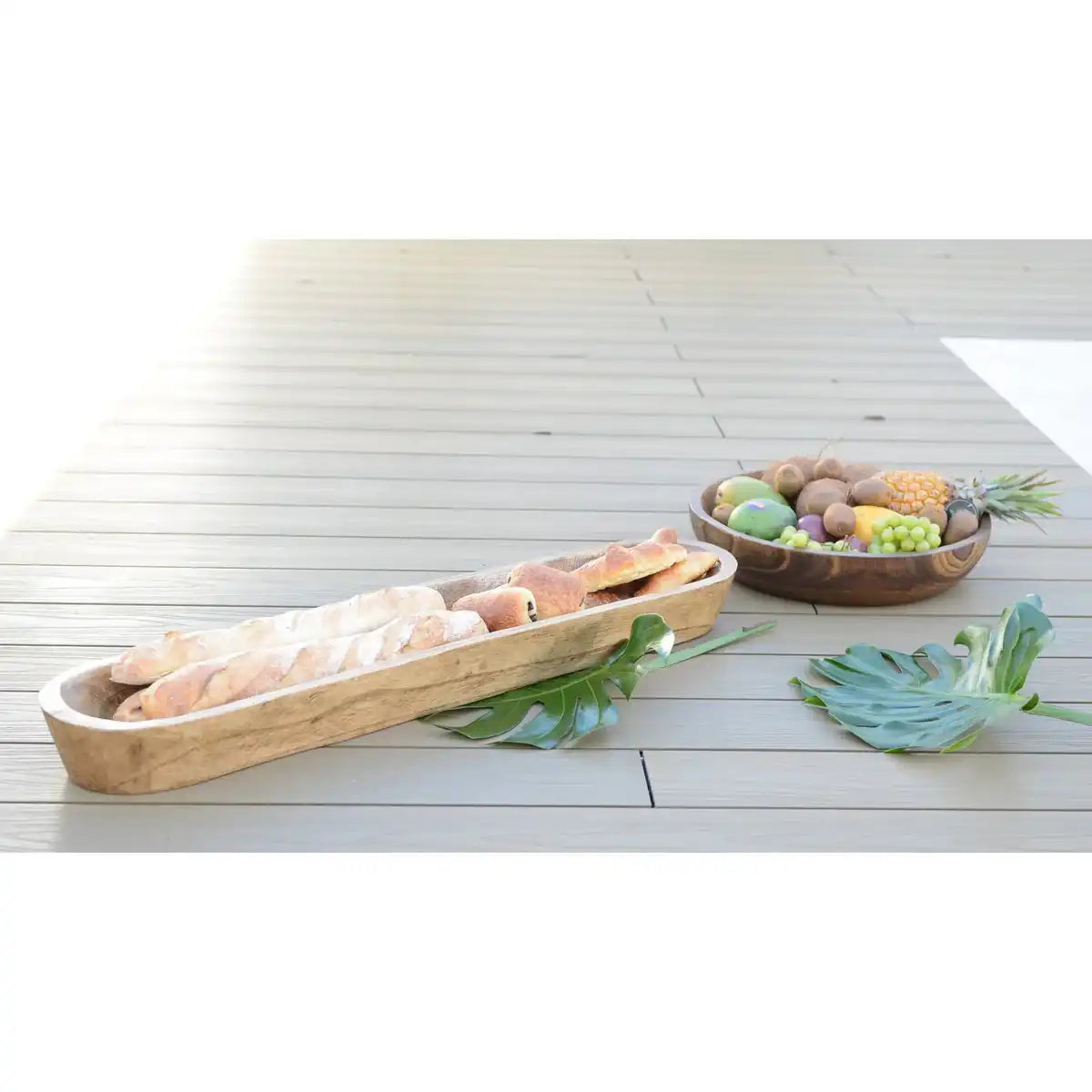Holzdekorationsbecher 100x22x10 cm - HomeDesign Knaus