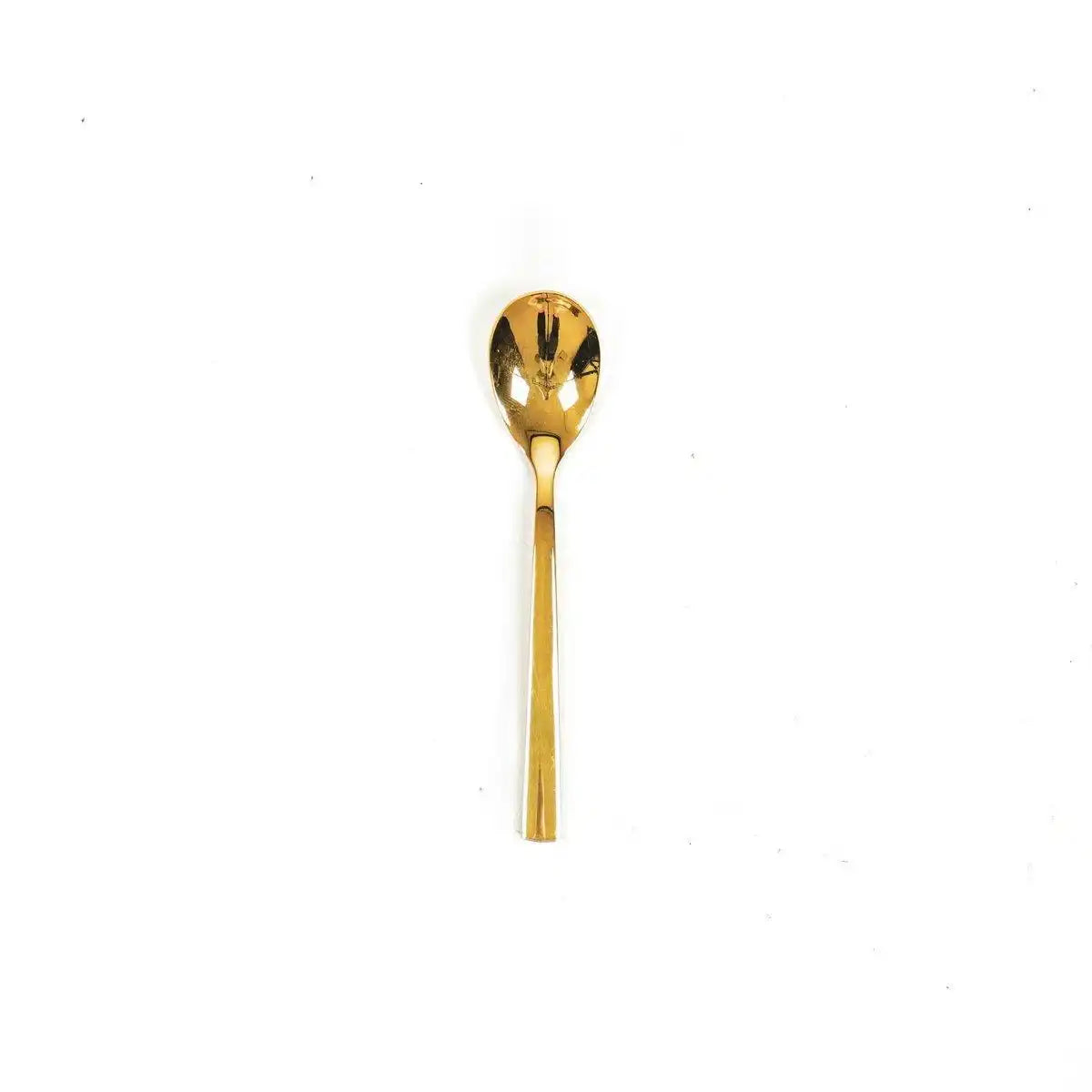 Housevitamin Goldene Teelöffel – 6 Stück – Edelstahl - HomeDesign Knaus