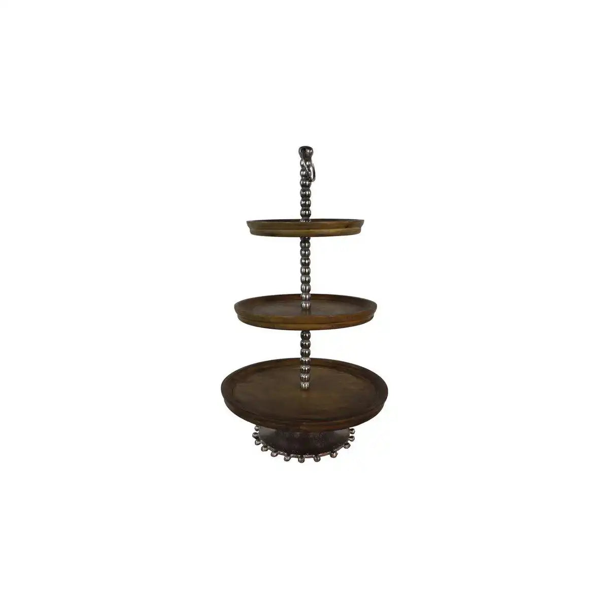 HSM Collection-Etage-36x36x60-Naturel/Gray-Mango/Metall - HomeDesign Knaus