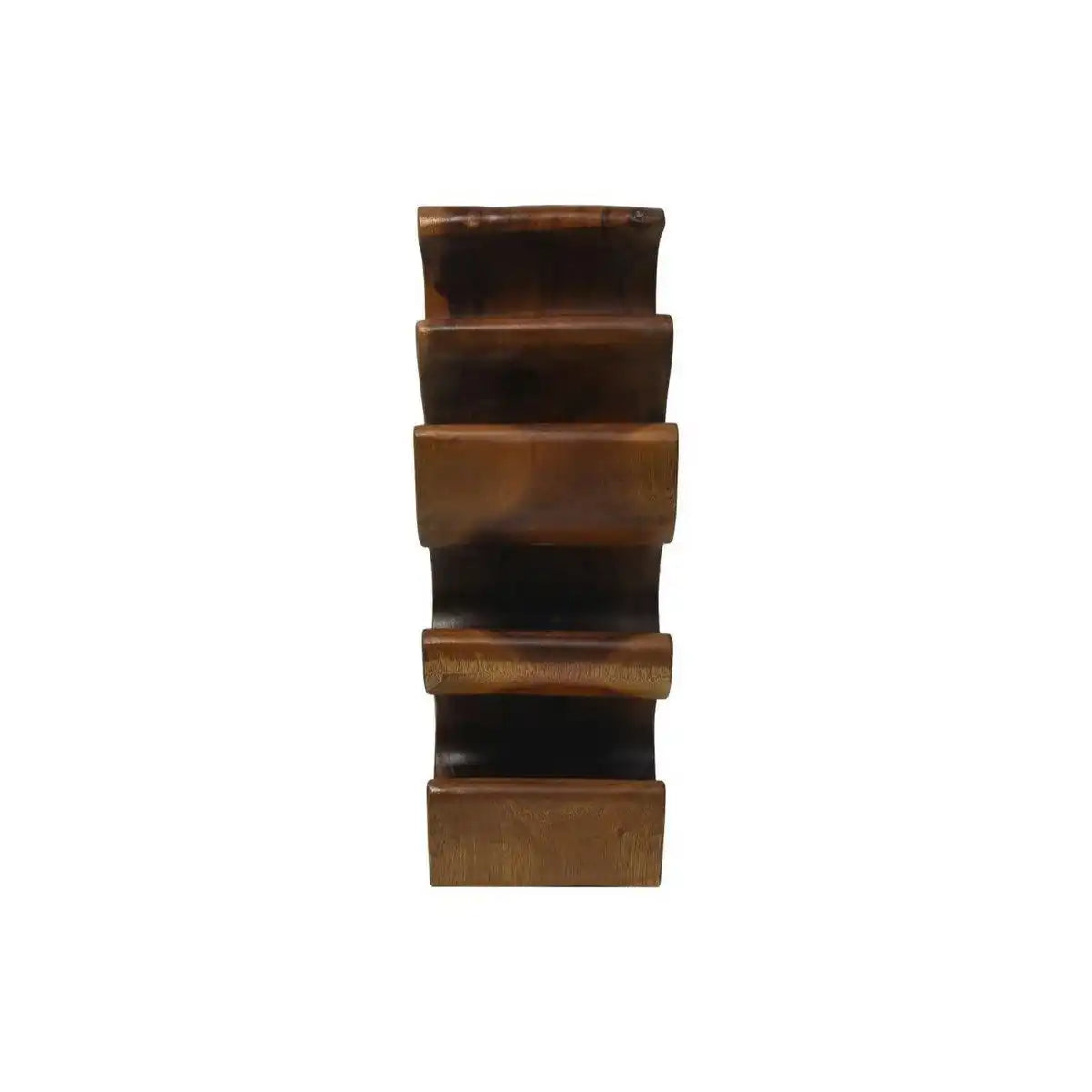 HSM Collection-Onder Wijnrek Vins 6 Flaschen-27x18x50-Bruin-Munggur - HomeDesign Knaus