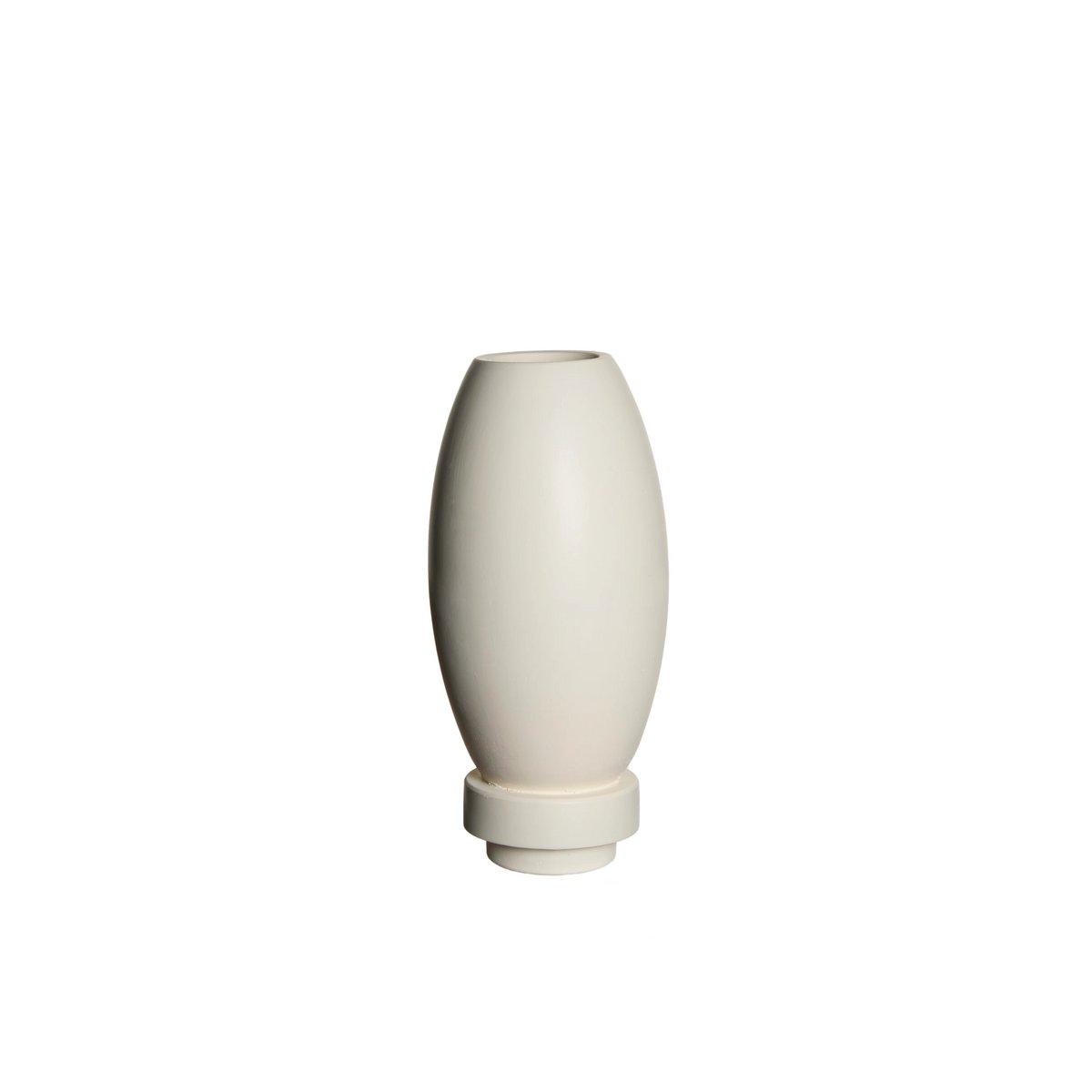 Innovative moderne Vase, Mikrozement, Top Design, RUD22WH - HomeDesign Knaus