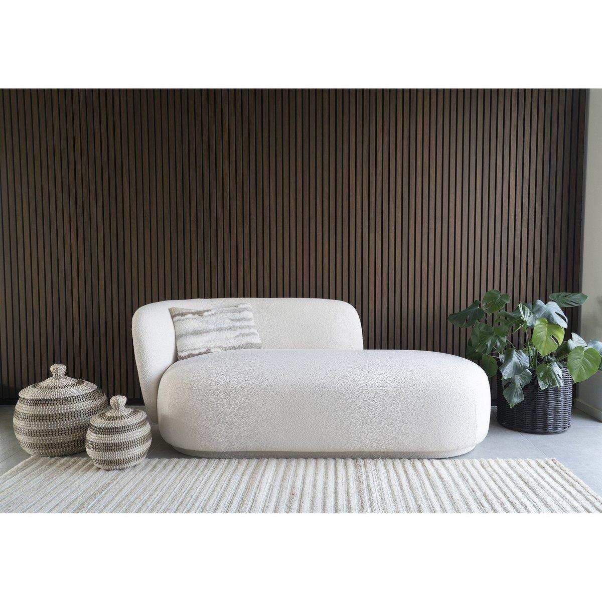 Ipoh Basket - Korb, Seegras, natur/weiß/schwarz, 2er-Set - HomeDesign Knaus