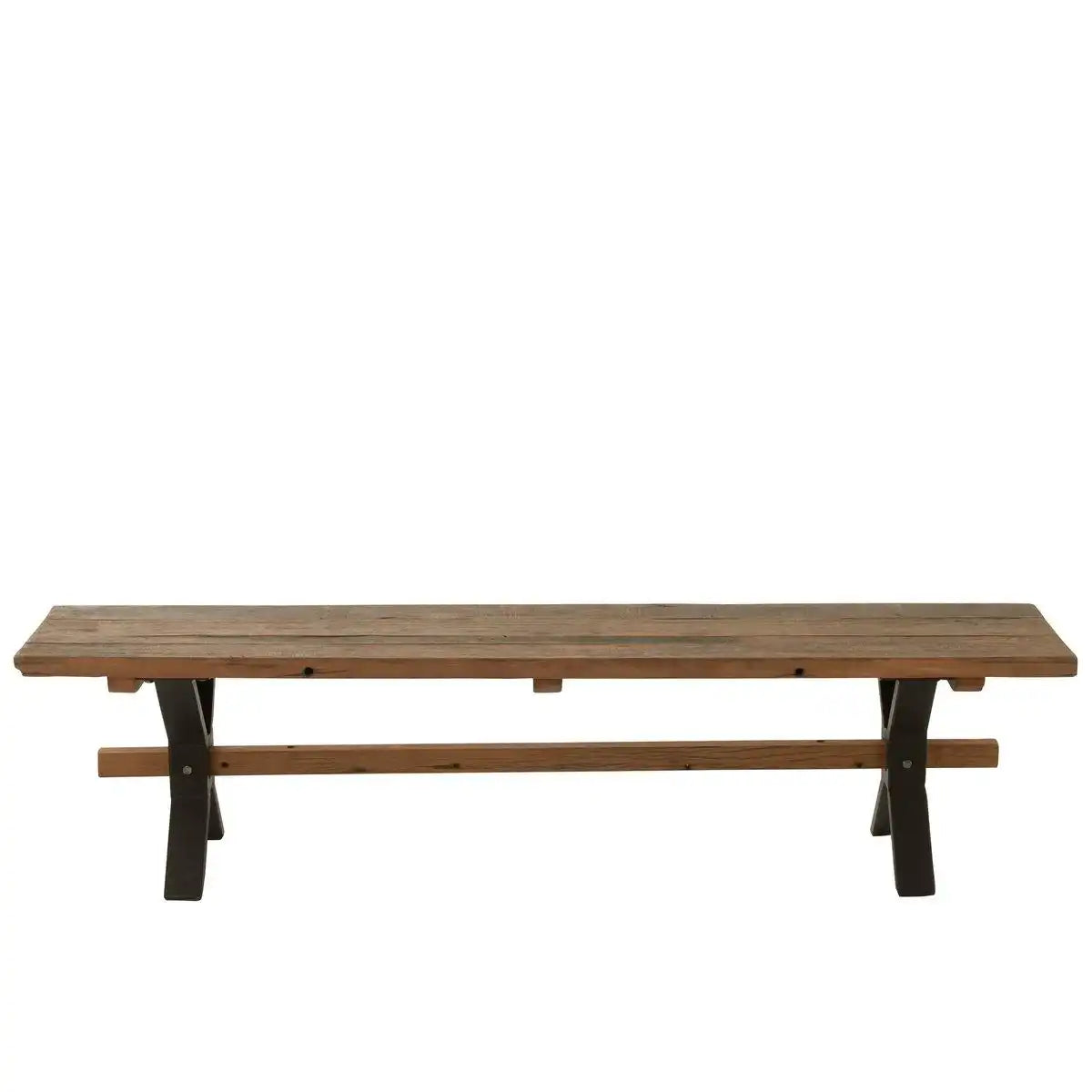 J-Line Aged Sofa – Holz – Braun - HomeDesign Knaus