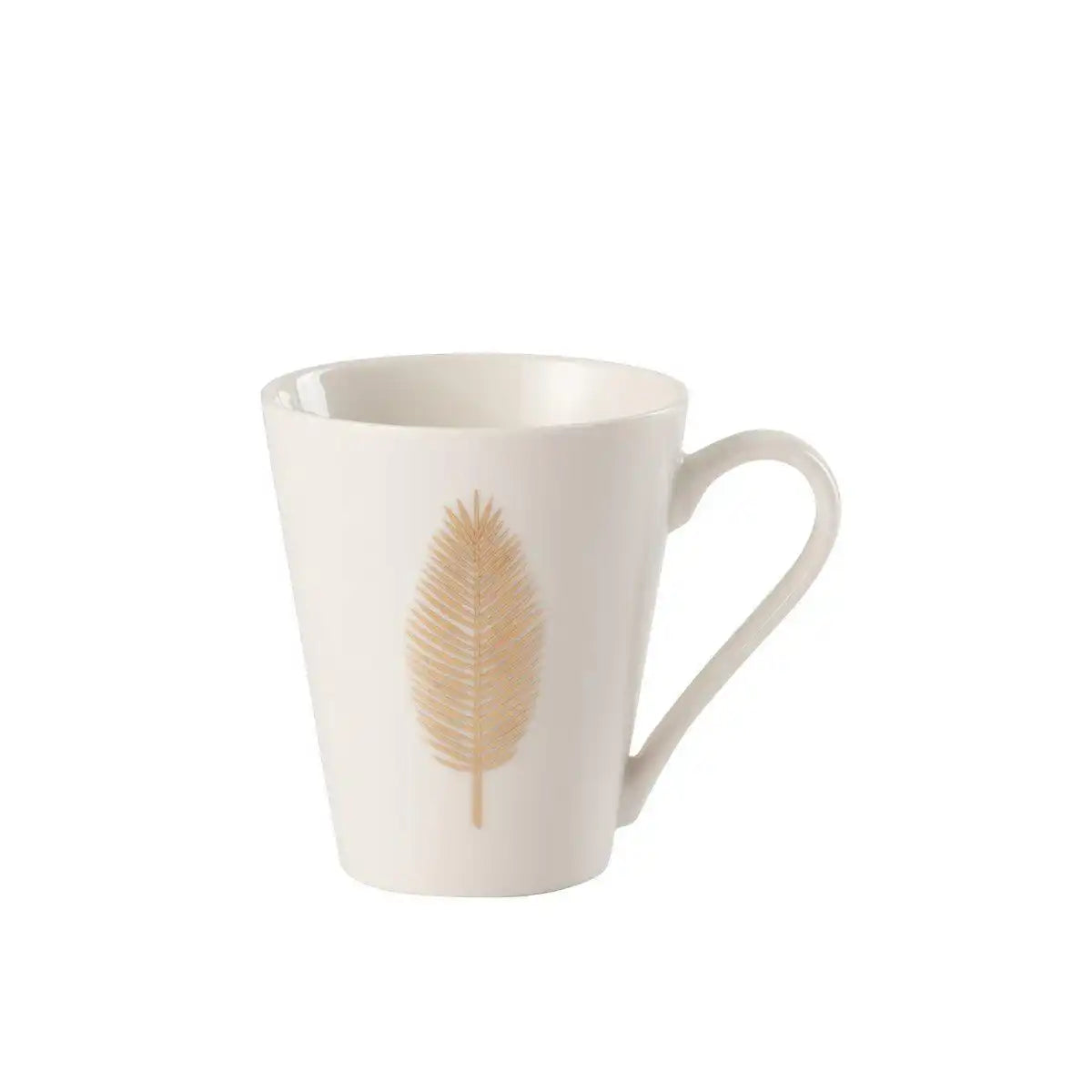J-Line Bag Plume Porzellan Weiß / Gold - HomeDesign Knaus