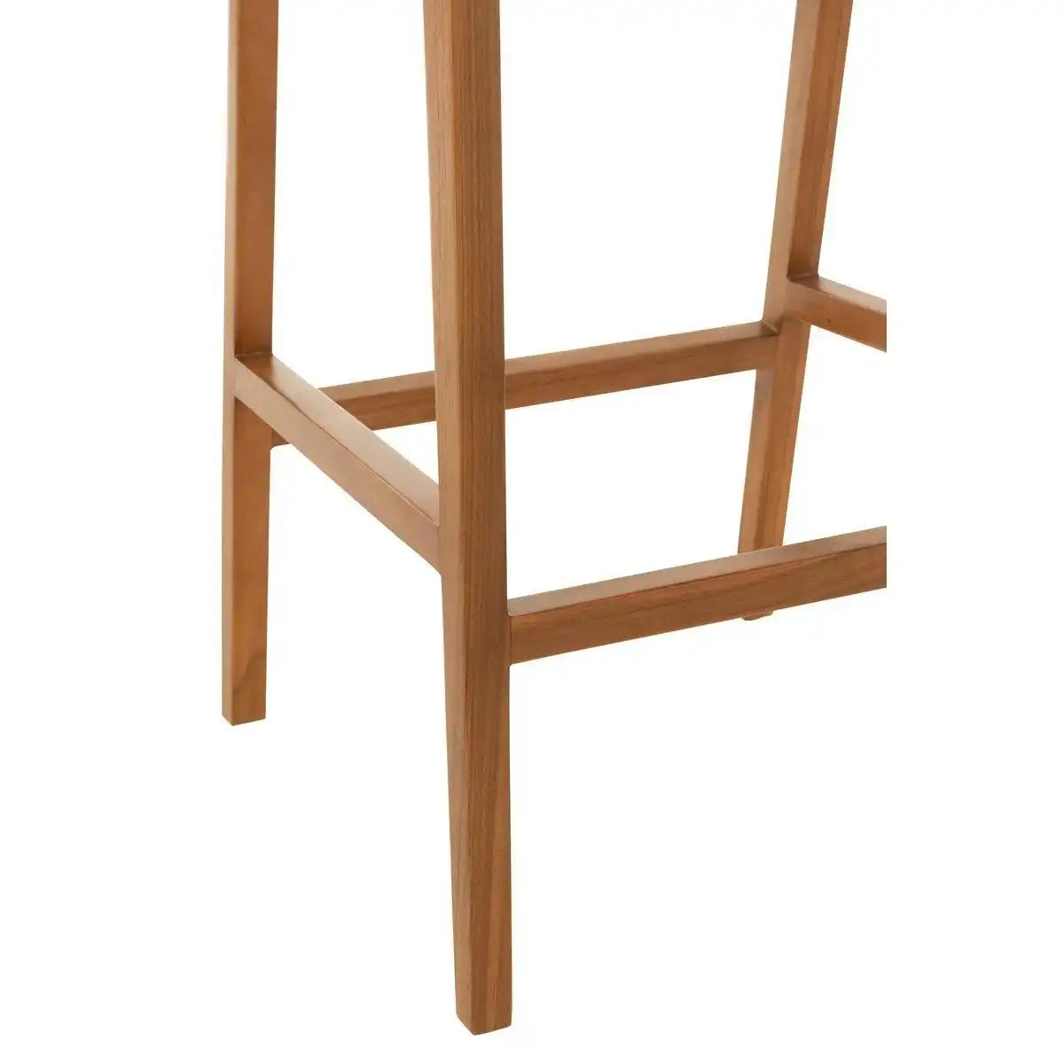 J-Line Barstuhl Emma Teak Braun - HomeDesign Knaus