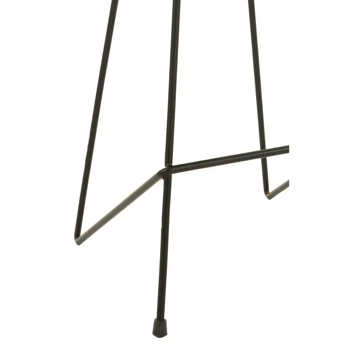 J-Line Barstuhl Teakholz/Eisen Schwarz - HomeDesign Knaus