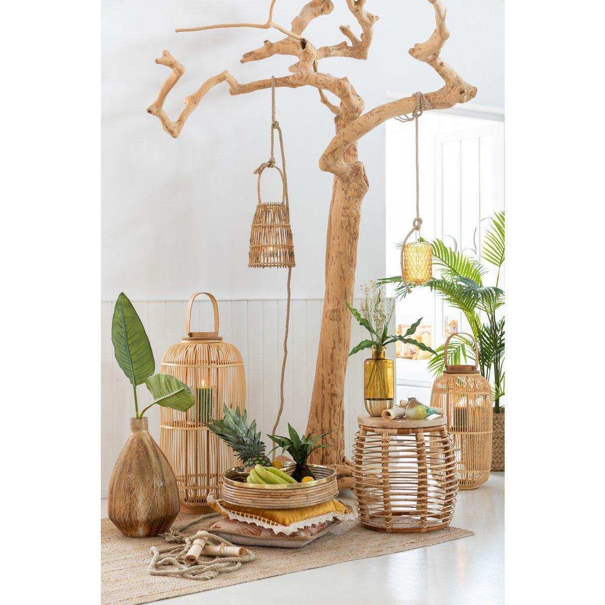 J-Line Beistelltisch Ana – Rattan – Natur - HomeDesign Knaus