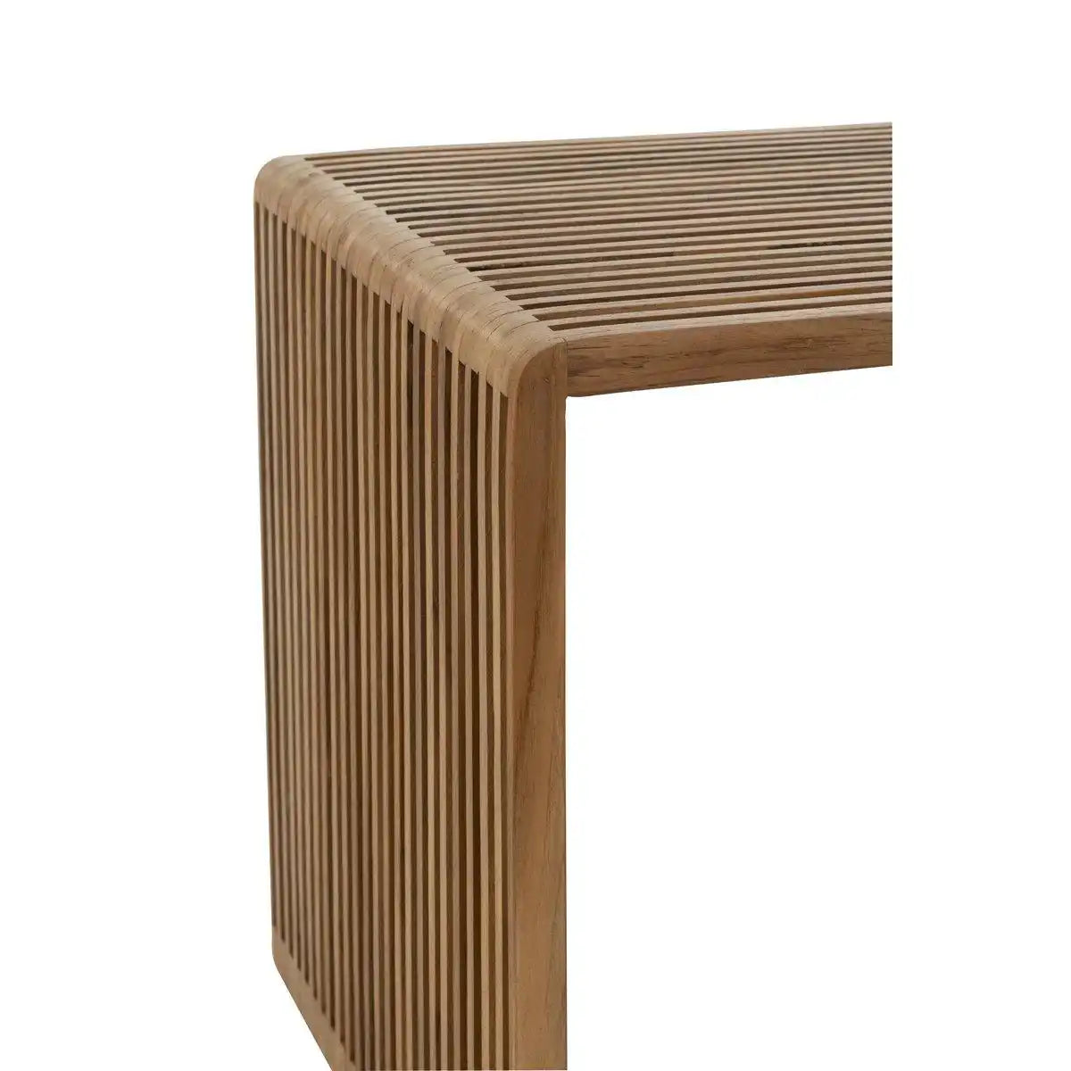 J-Line Beistelltisch Cube – Holz – Natur - HomeDesign Knaus