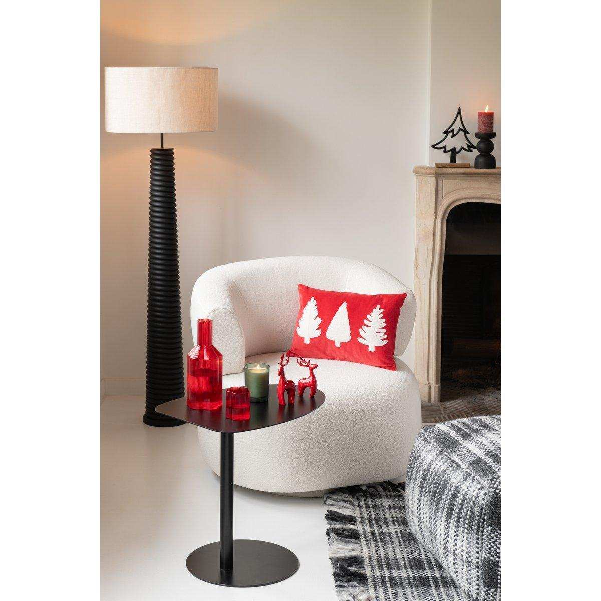 J-Line Beistelltisch Ice Metal Schwarz - HomeDesign Knaus