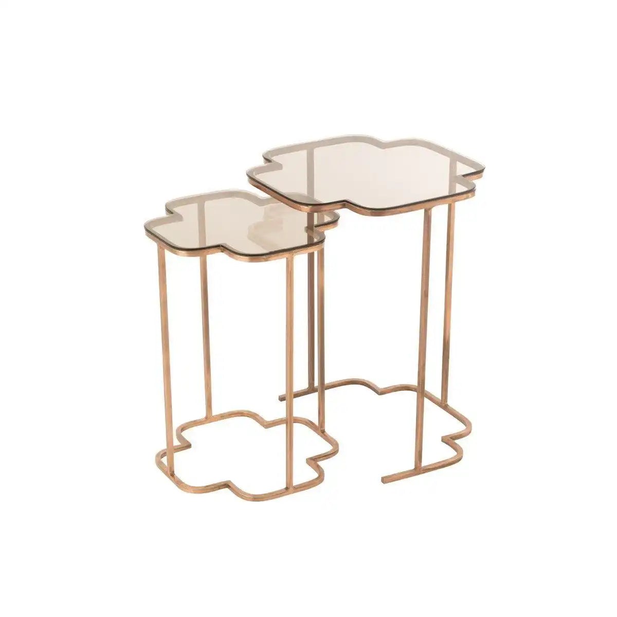 J-Line Beistelltisch Ones – Metall – Kupfer – - HomeDesign Knaus
