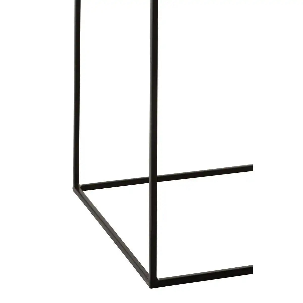 J-Line Beistelltisch Oxidize - Aluminium/Eisen - Schwarz/Grün - 2 Stück - HomeDesign Knaus