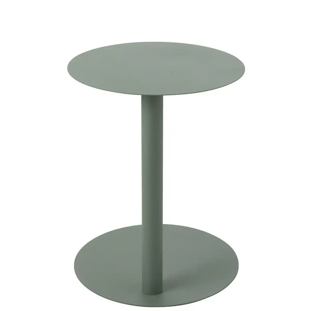J-Line Beistelltisch Rund Metall Grün - HomeDesign Knaus
